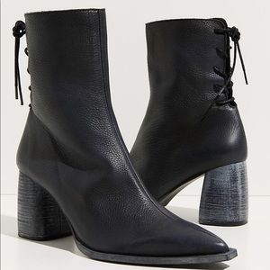 Livia Laceback Heel Boots - Free People